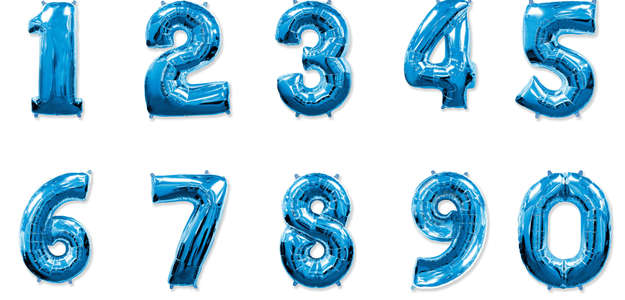 Цифры без фона