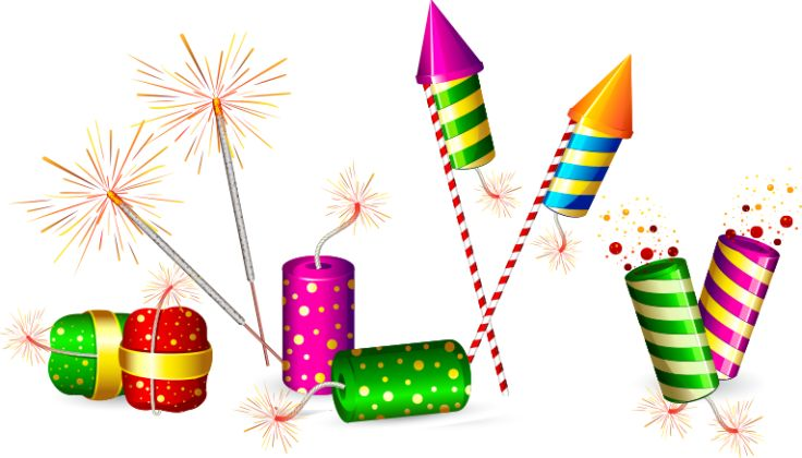 Фейерверк рисунок