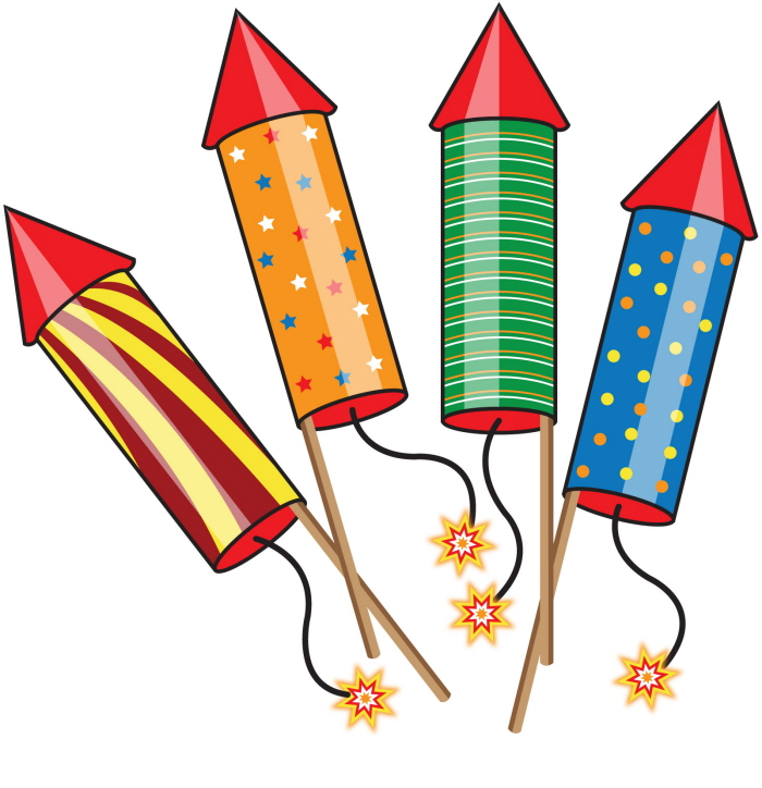 Цветные хлопушки