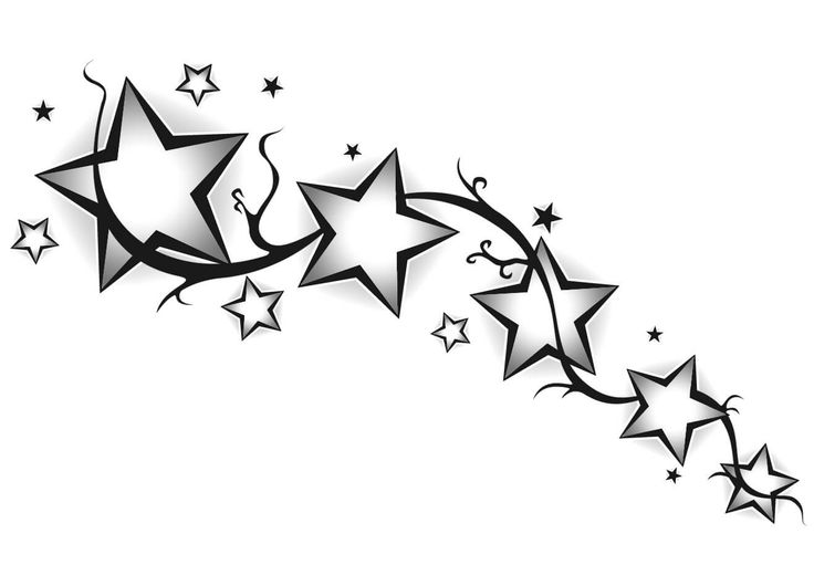 Тату звезда