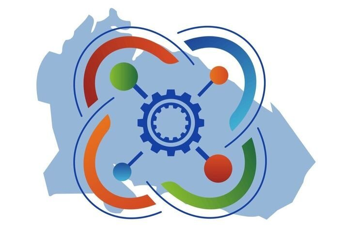 Значок Кванториум на прозрачном фоне