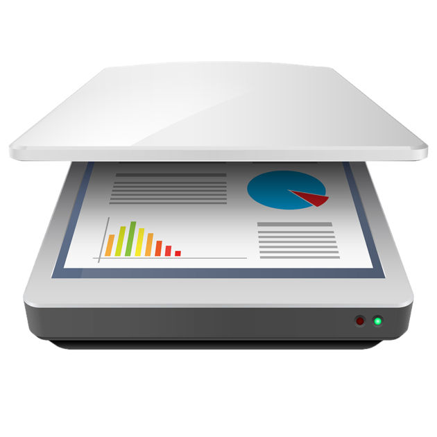 Сканер без фона