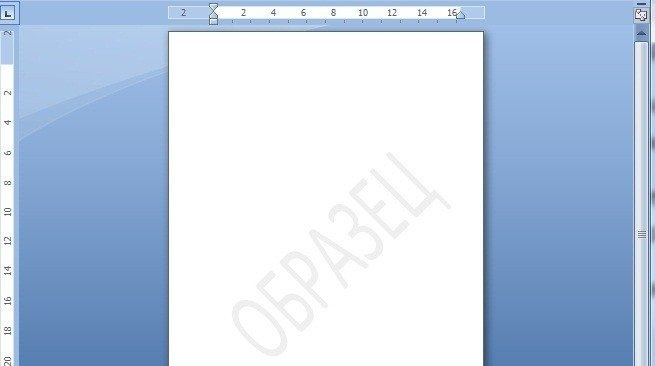 Надпись образец