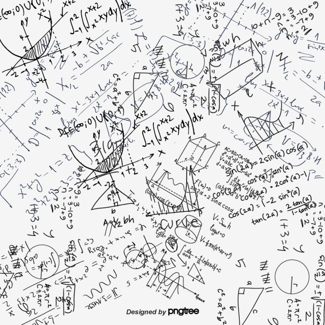 Математические формулы фон