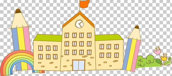 Школа мультяшная