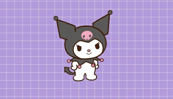 Kuromi прозрачный фон