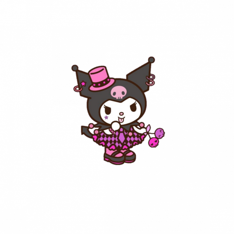 Kuromi прозрачный фон