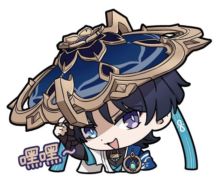 Чиби Странник Геншин