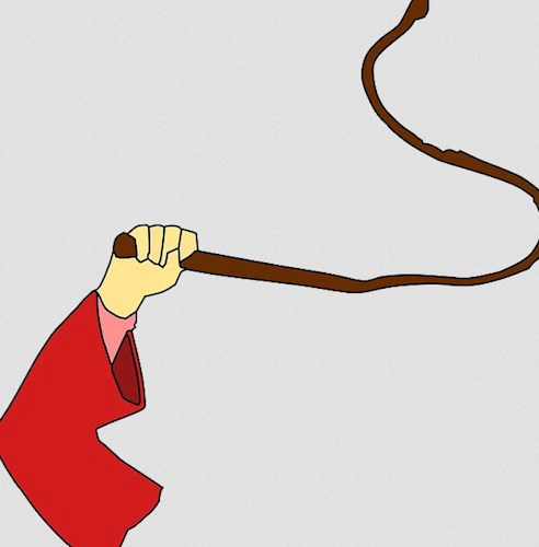 Кнут на прозрачном фоне