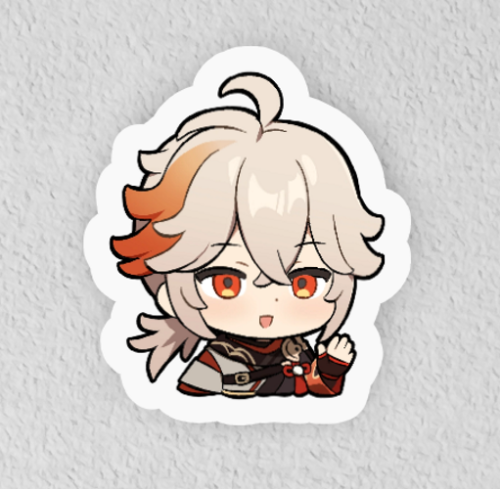 Сяо Геншин Чиби Стикеры