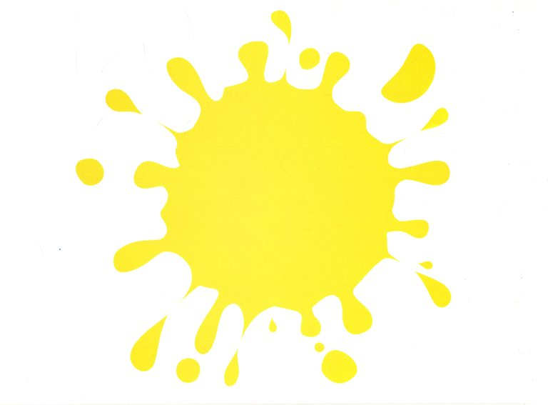 Желтая краска для детей