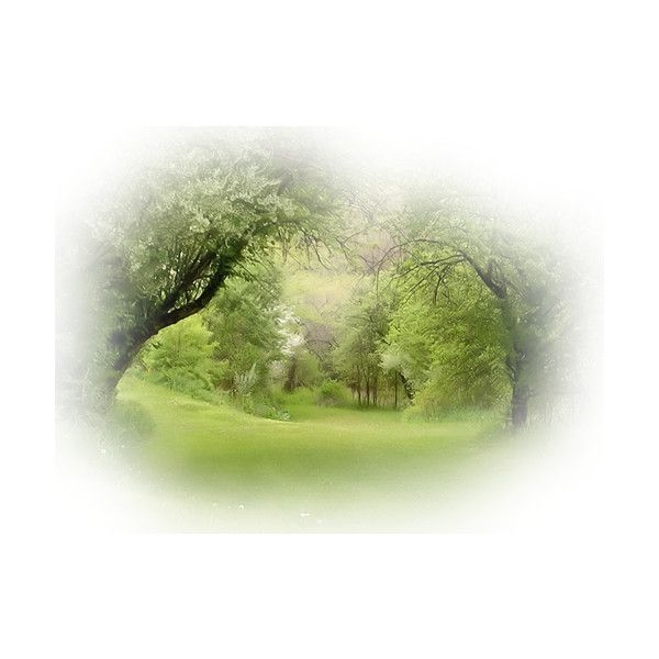 Пейзаж на прозрачном фоне для фотошопа