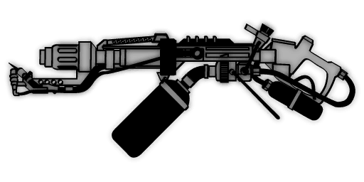 Огнемёт без фона