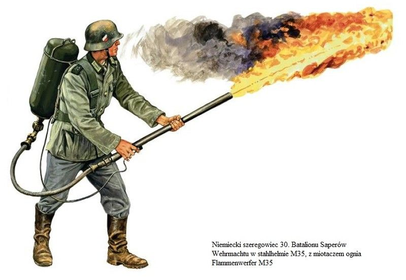 Огнеметчик третьего рейха