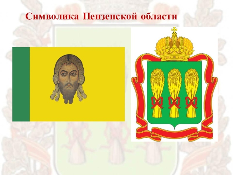 Герб и флаг Пензенской области