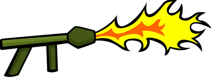 Огнемет cartoon