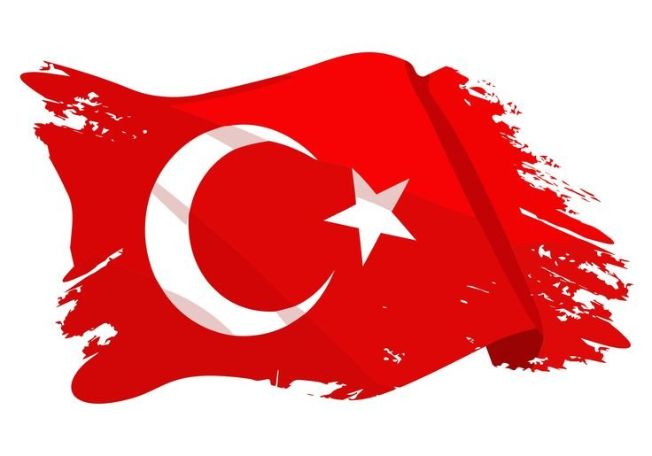 Флаг Турции вектор