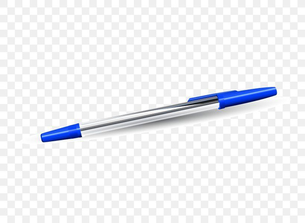 Ручка шариковая прозрачная