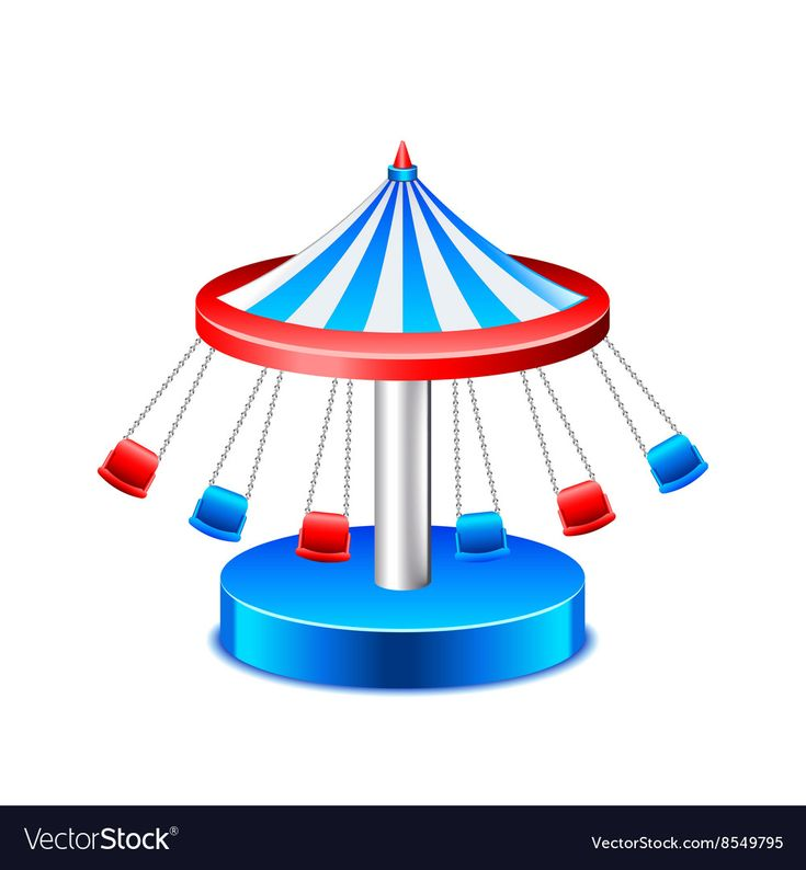 Карусель мультяшная