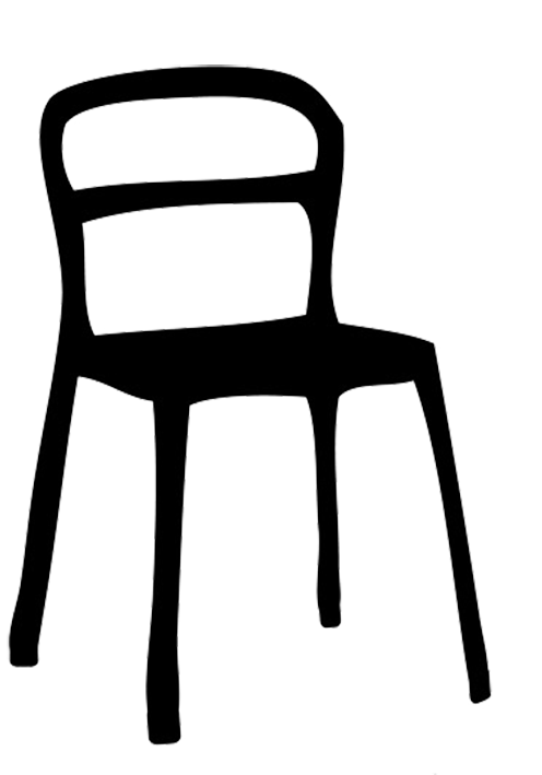Стул силуэт