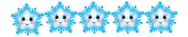 Снежинки с личиком