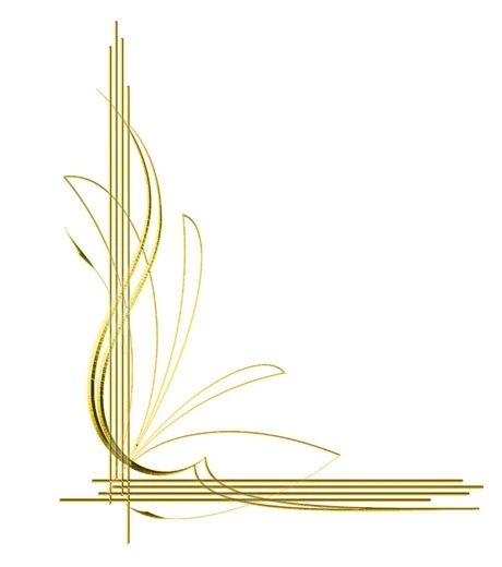 Рамка угловая строгая