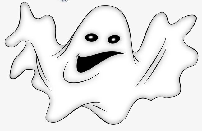 Мультяшное привидение