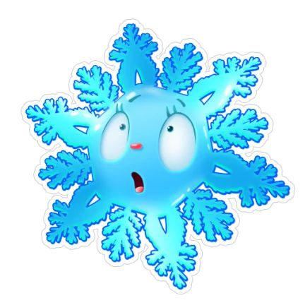 Веселые снежинки