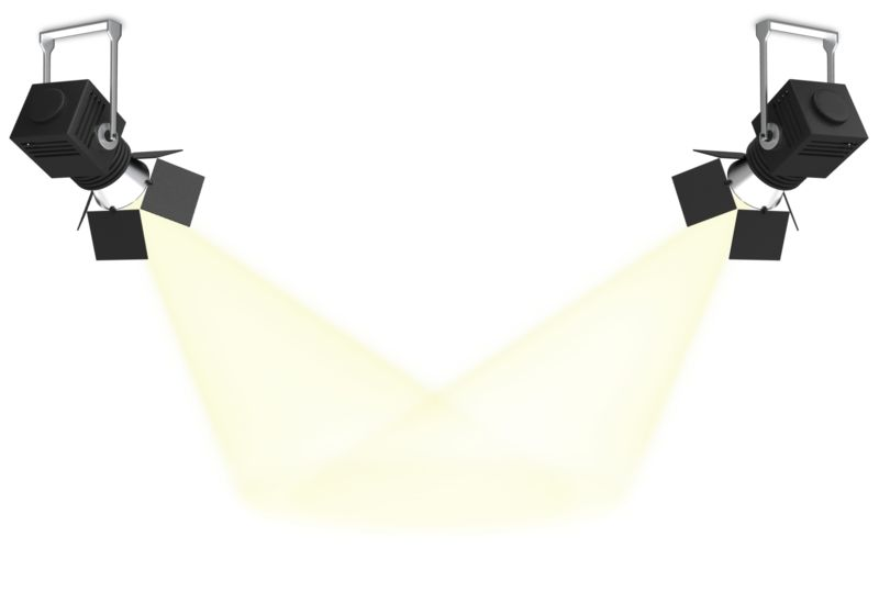 Прожектор без фона