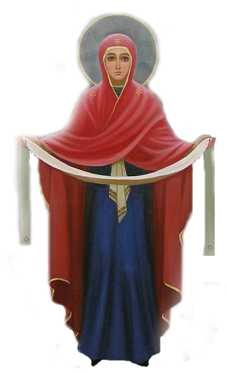 Покров Богородицы икона