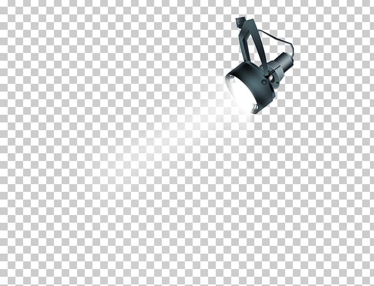 Прожектор на белом фоне