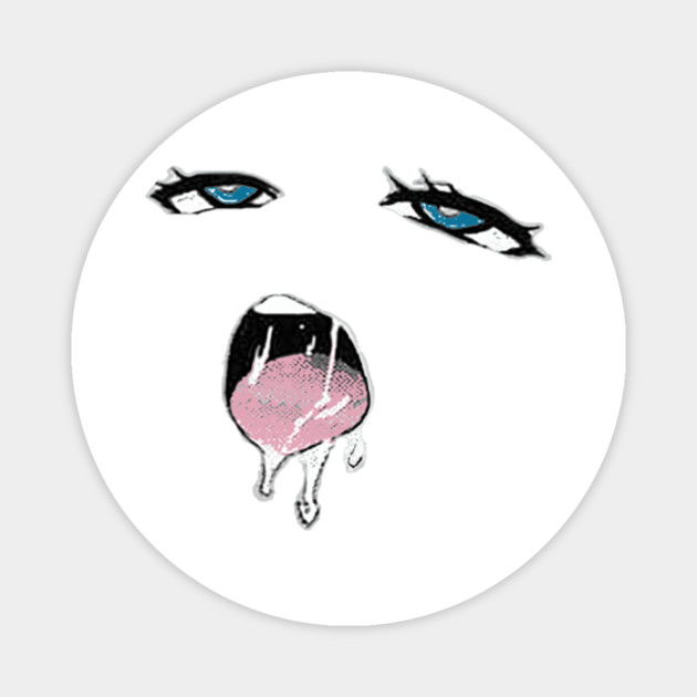 Ахегао глаза