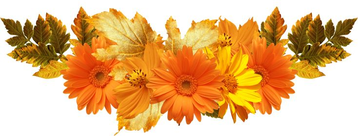 Осенний букет клипарт