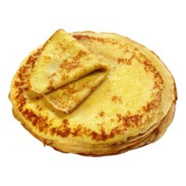 Блины на прозрачном фоне