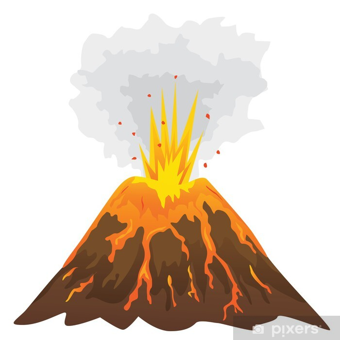 Вулкан для детей