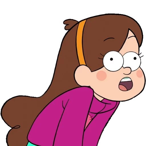 Портрет Мейбл из Гравити Фолз