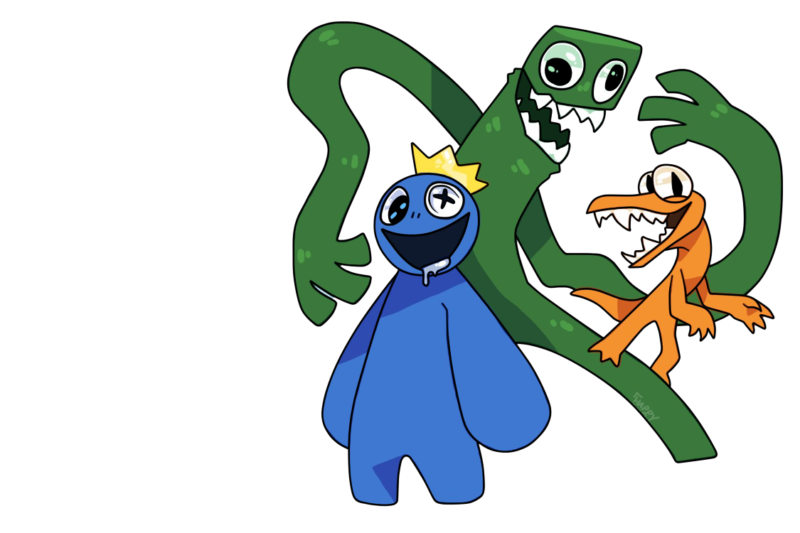 Rainbow friends друзей