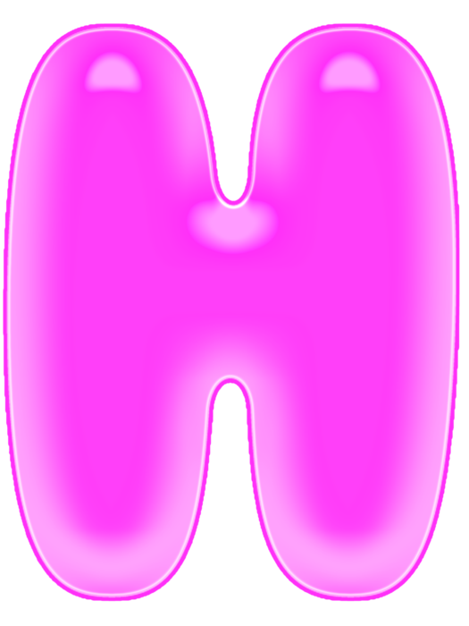 Яркие красочные буквы