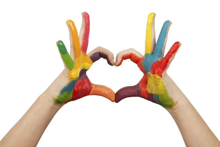 Цветные руки