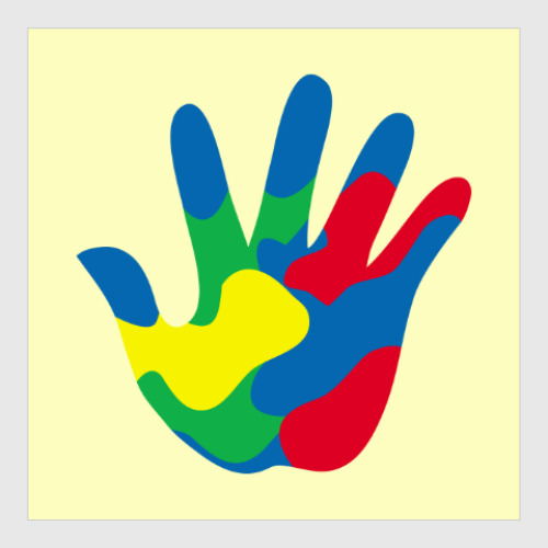 Цветные ладони