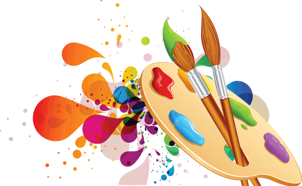 Кисти и краски