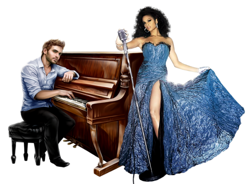 Мужчина на прозрачном фоне