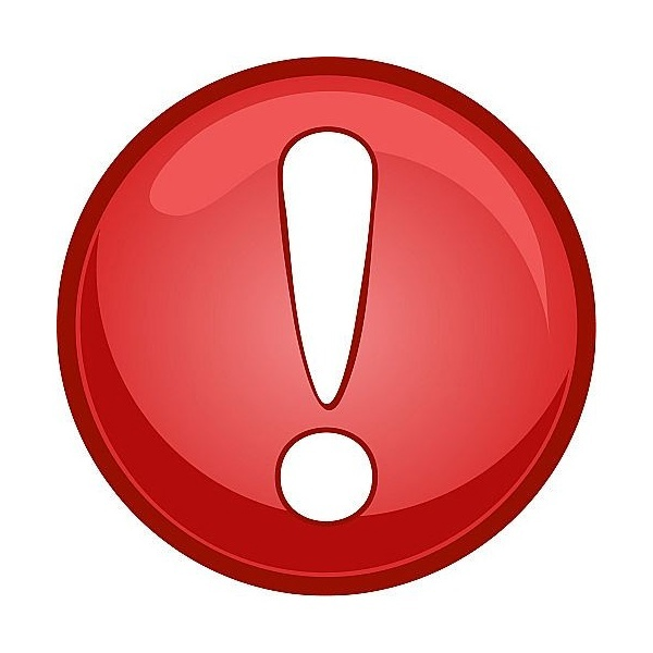 Значок Обратите внимание