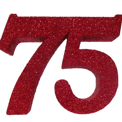 75 Лет цифры