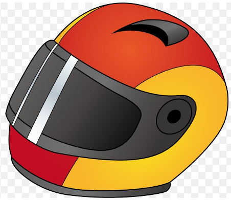 Нарисованный шлем