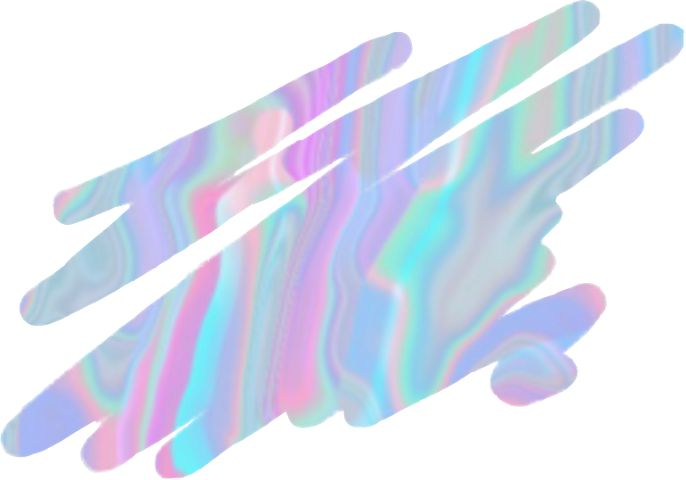 Мазки краски на прозрачном фоне