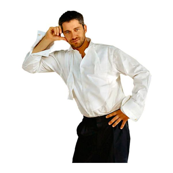 Мужчина в белой рубашке