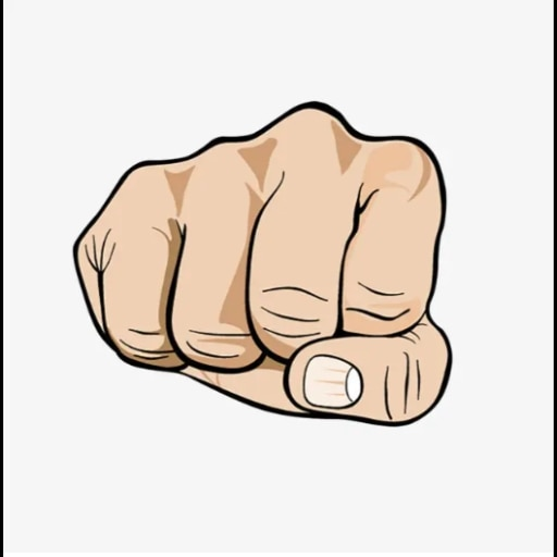 Кулак мультяшный