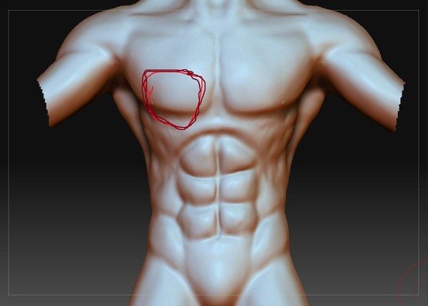 Кубики мышцы