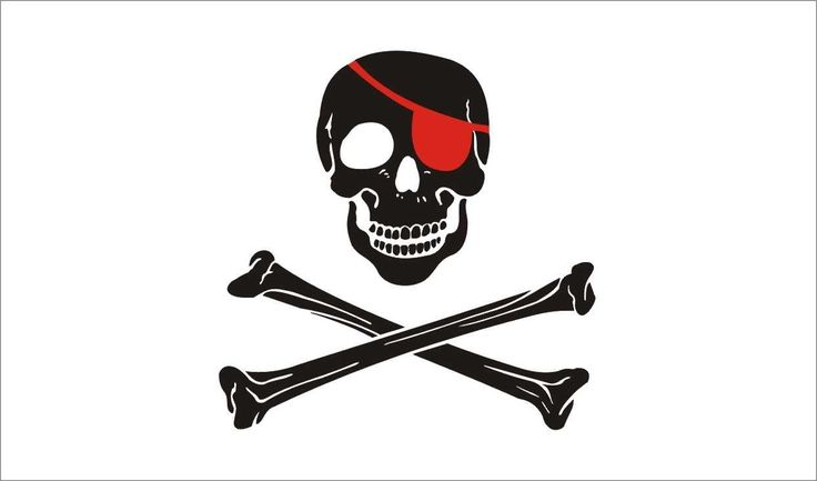 Черный флаг веселый Роджер